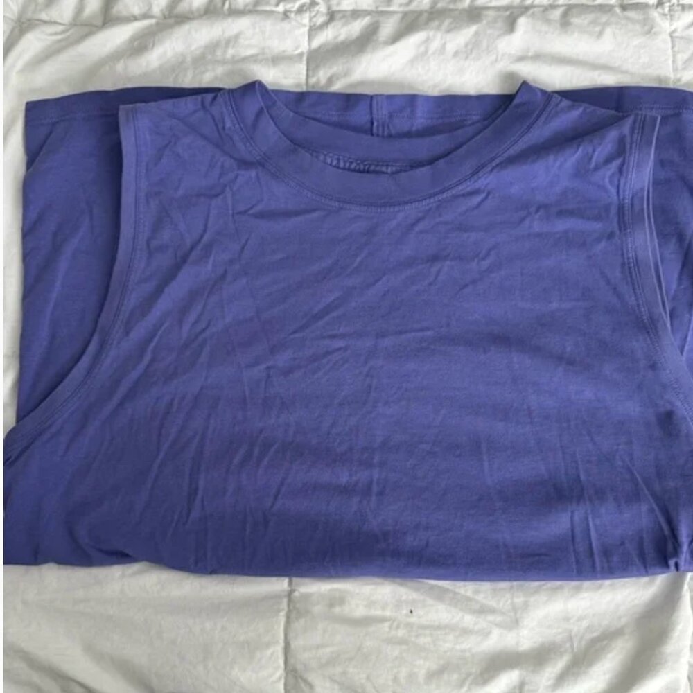 Lululemon All Yours Purple Tank Size 8.